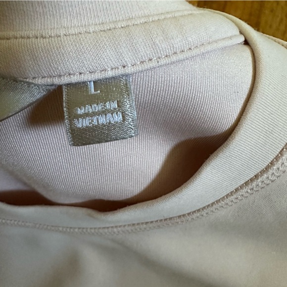 ATHLETA LIGHT PINK PULLOVER SWEATSHIRT L(b3 - Picture 15 of 15
